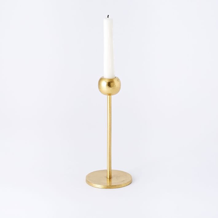 Modern Brass Candleholders thumbnail 2