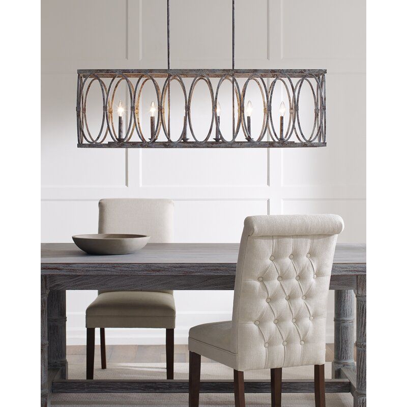 Gabel 6 Light Kitchen Island Linear Pendant thumbnail 4