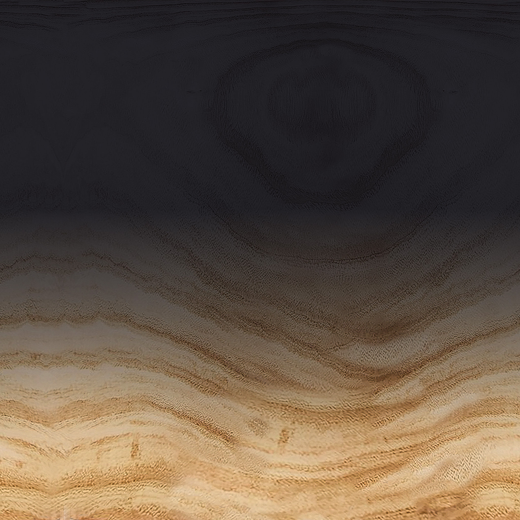 Cara Black Ombre Large Wood Vase thumbnail 3