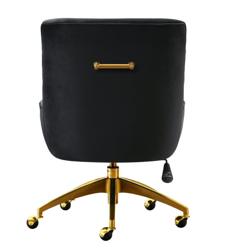 Bianca Black Office Swivel Chair thumbnail 4