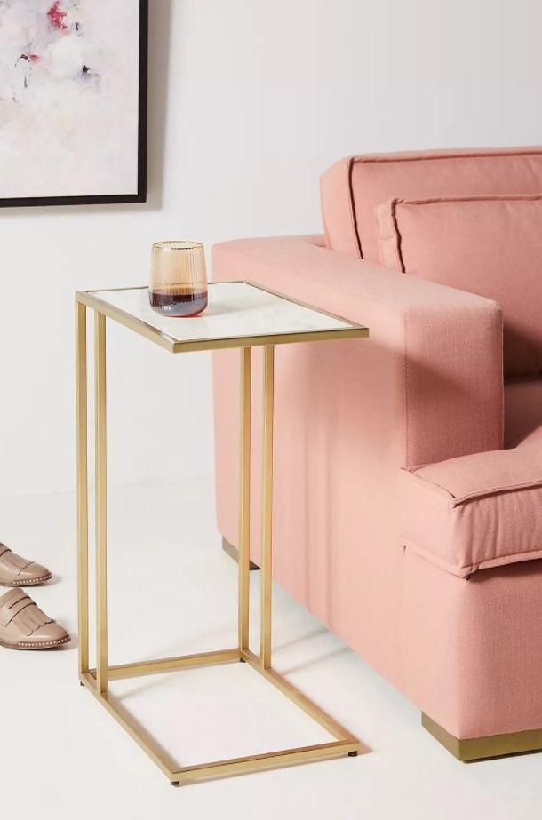 Charlize C Shaped Side Table thumbnail 2