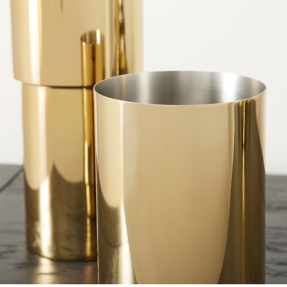 Brass Tube Vases Small thumbnail 3