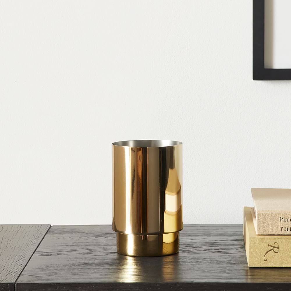Brass Tube Vases Small thumbnail 4