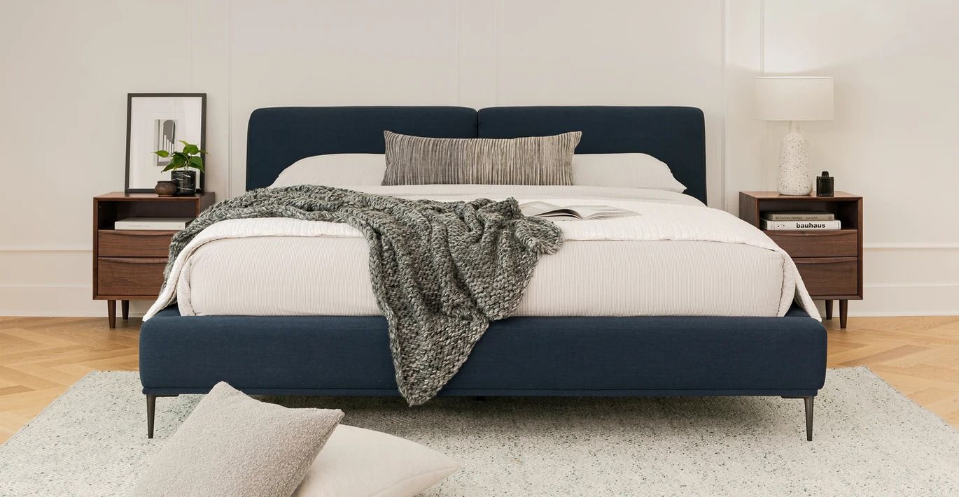 Abisko Aurora Blue King Bed thumbnail 2
