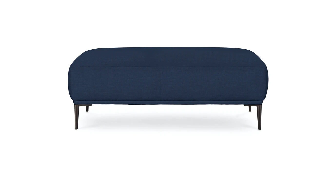 Abisko Aurora Blue Ottoman thumbnail 3