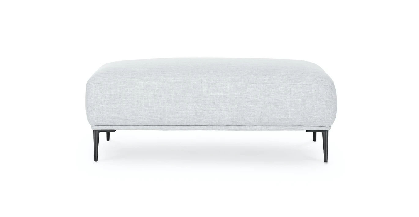 Abisko Mist Gray Ottoman thumbnail 3