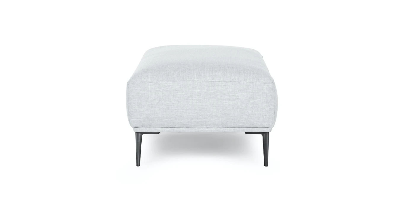 Abisko Mist Gray Ottoman thumbnail 4