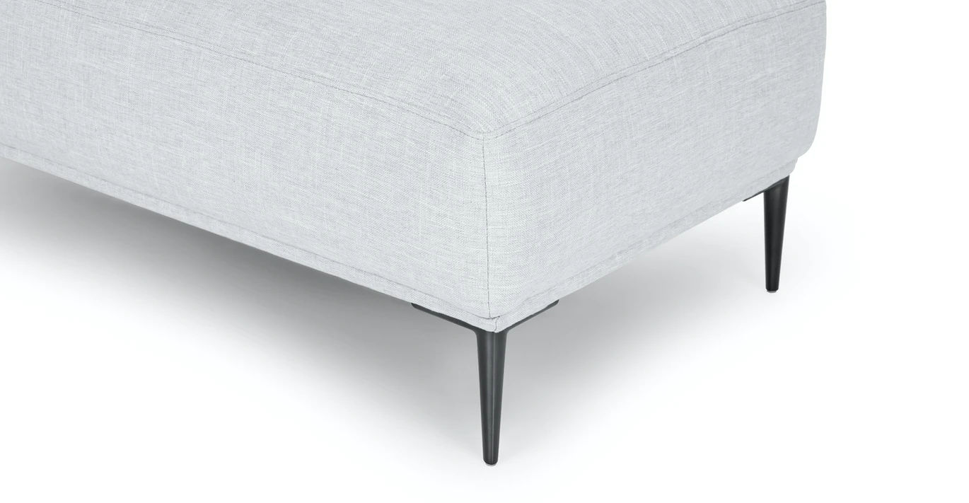 Abisko Mist Gray Ottoman thumbnail 5