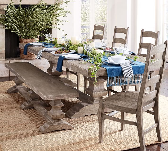 Banks Dining Bench (72"-92") thumbnail 3