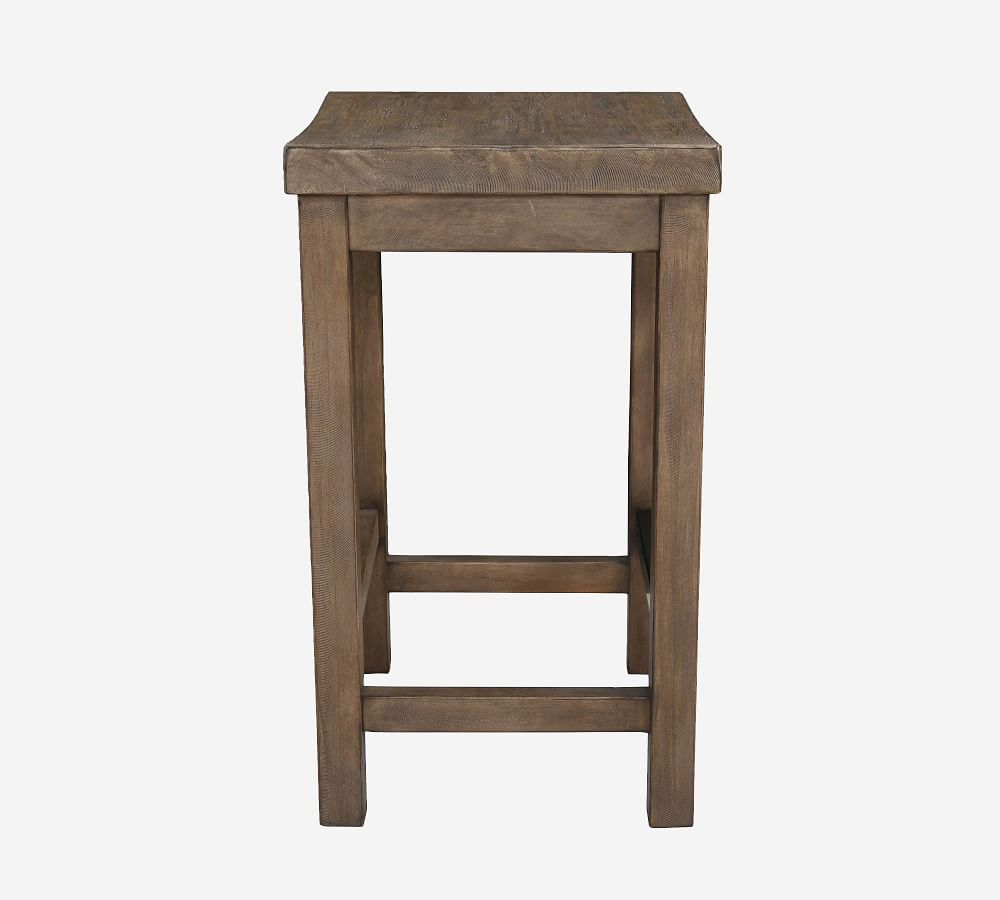 Tyann Reclaimed Wood Counter Stool thumbnail 4