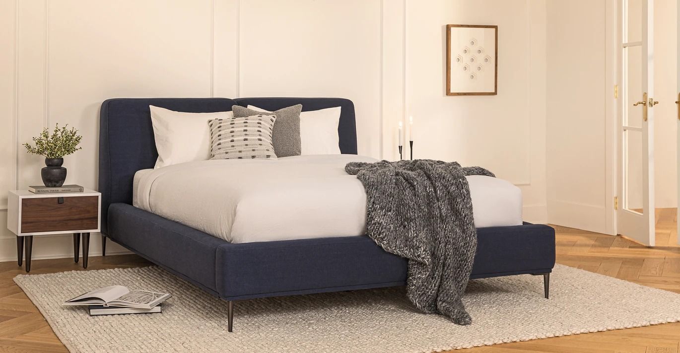 Abisko Aurora Blue Queen Bed thumbnail 2