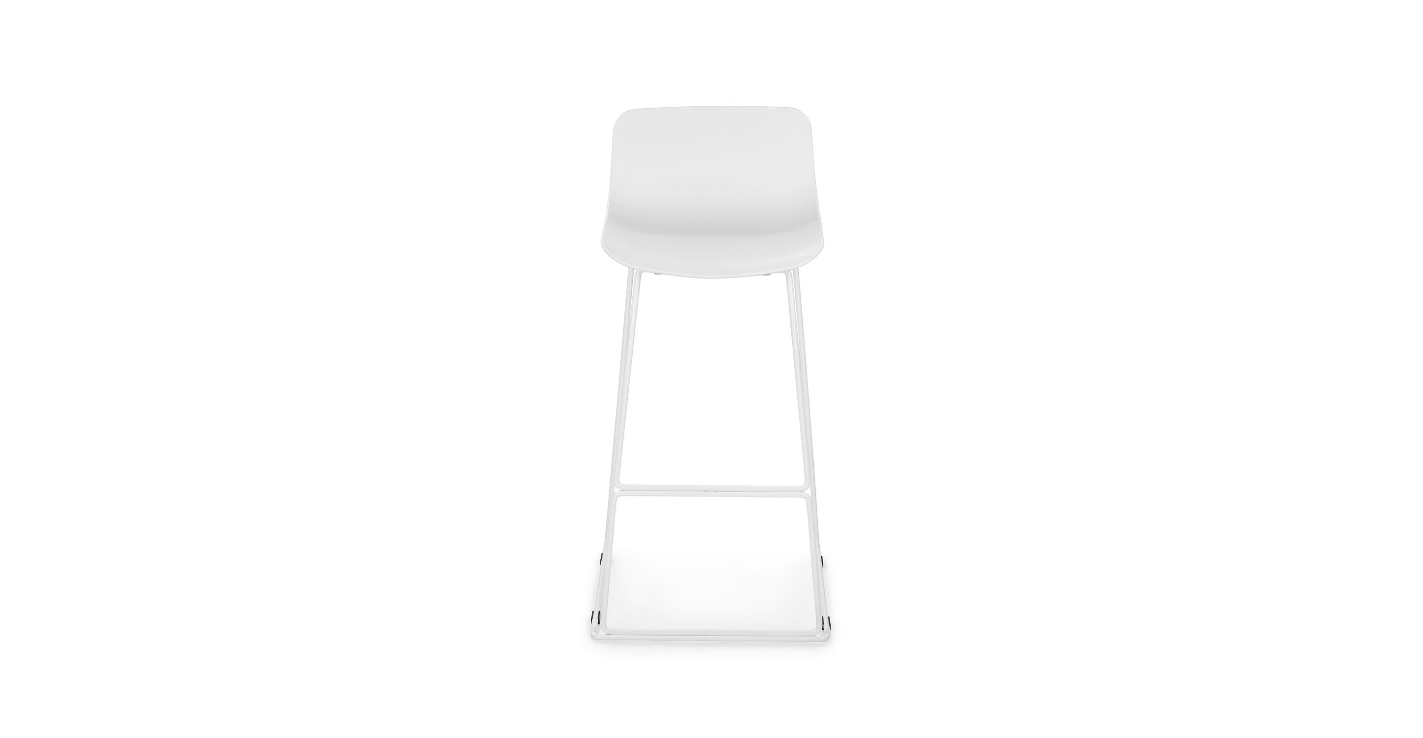 Anco White Bar Stool thumbnail 3