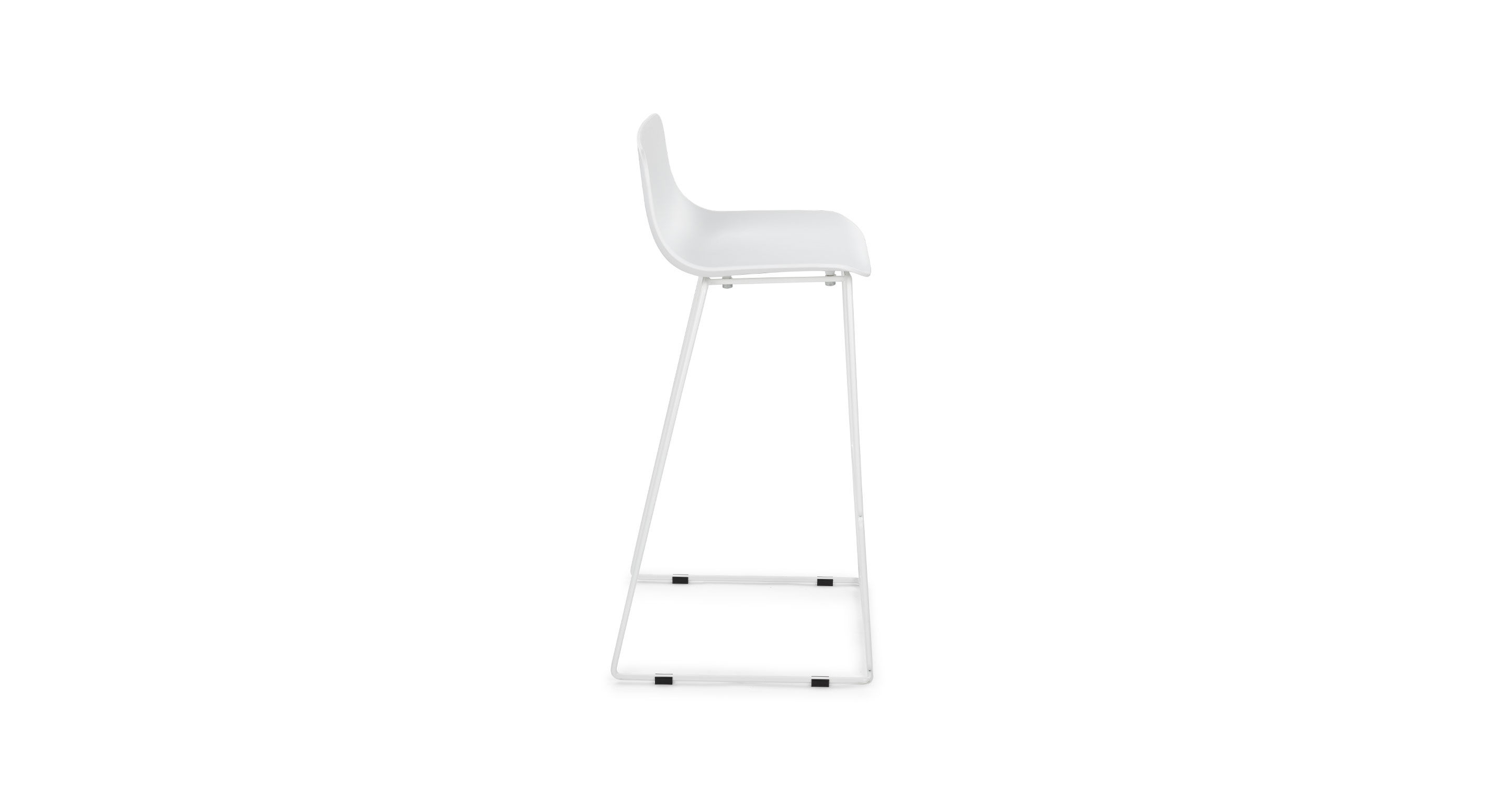 Anco White Bar Stool thumbnail 5