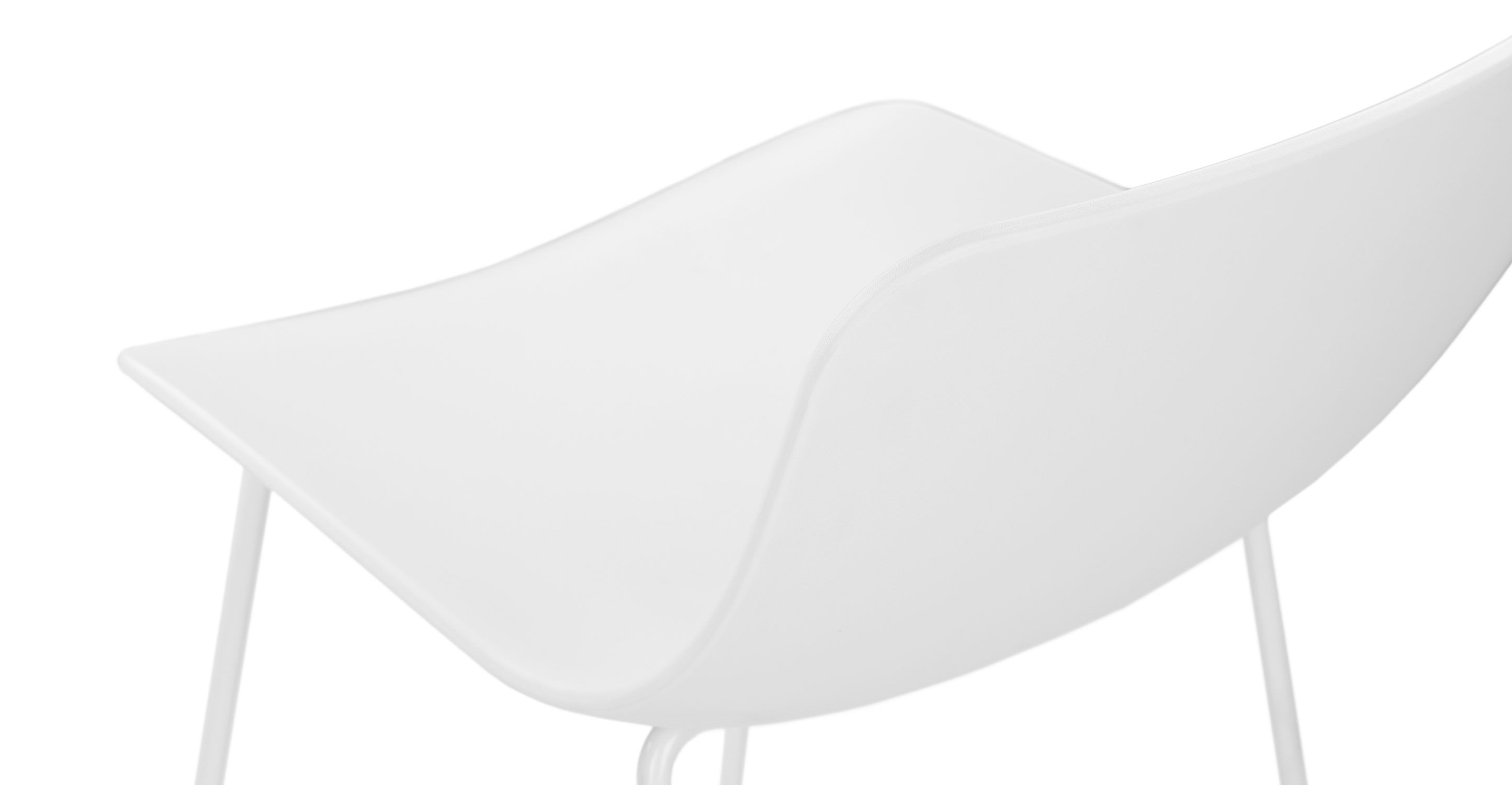 Anco White Bar Stool thumbnail 6