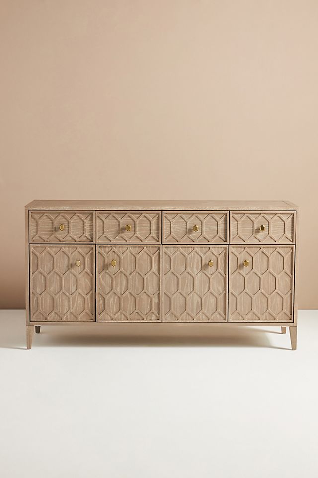 Textured Trellis Buffet Grey thumbnail 2