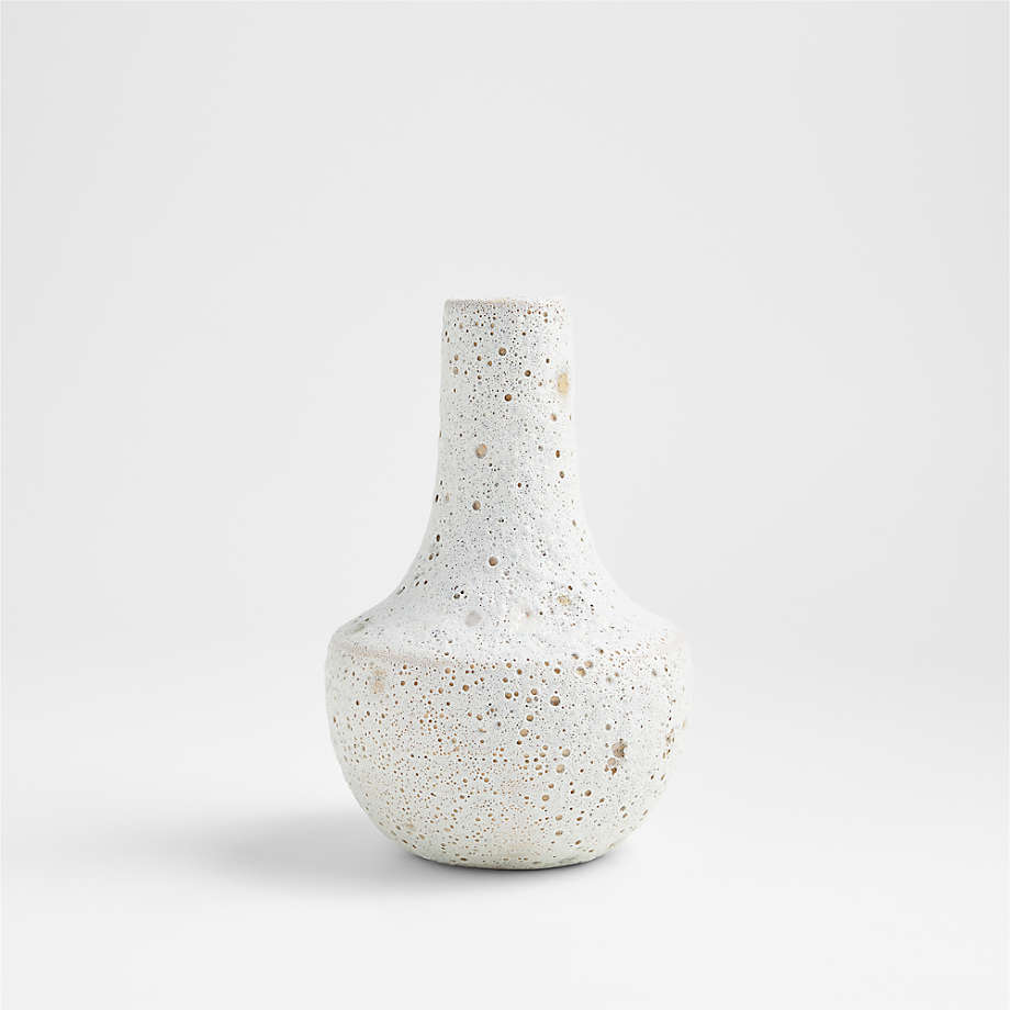 Ema Ceramic Small White Vase thumbnail 2