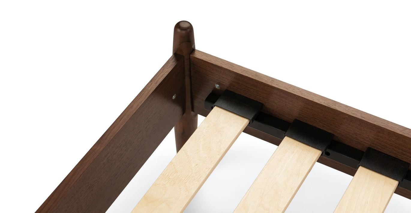 Lenia Walnut King Bed thumbnail 8
