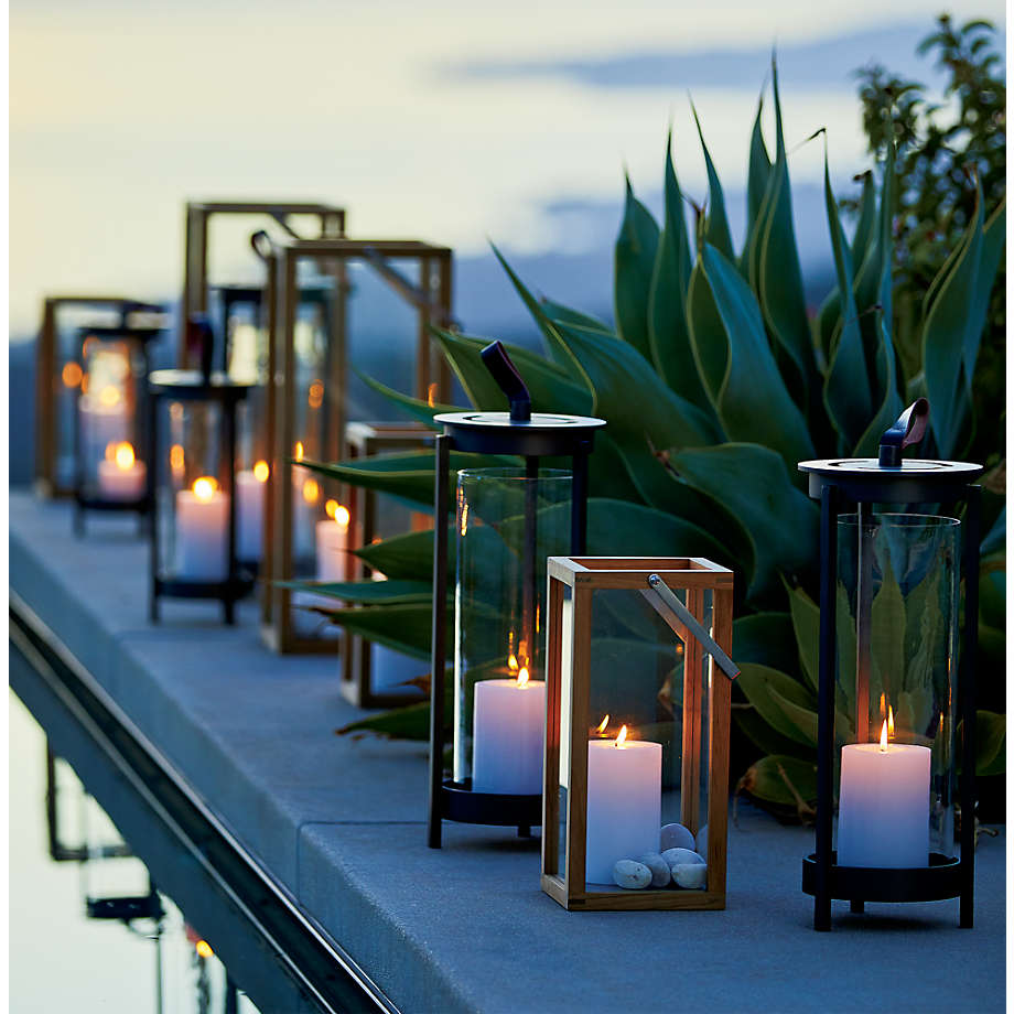 Crosby Natural Teak Lantern 15 thumbnail 5