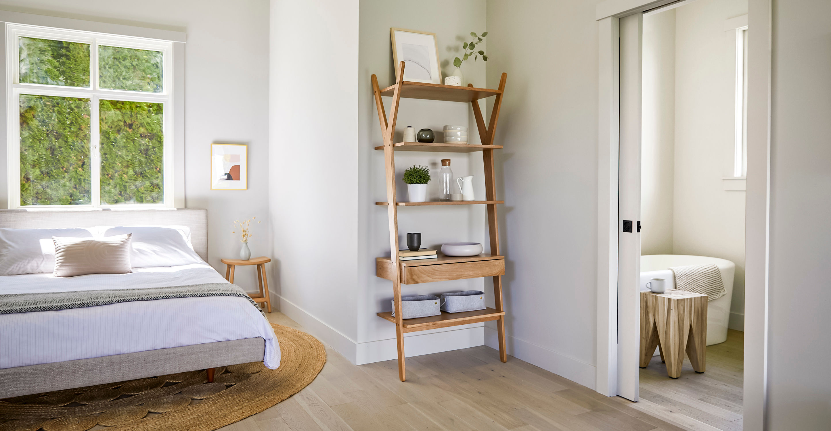 Lignum Oak Shelving Unit thumbnail 11