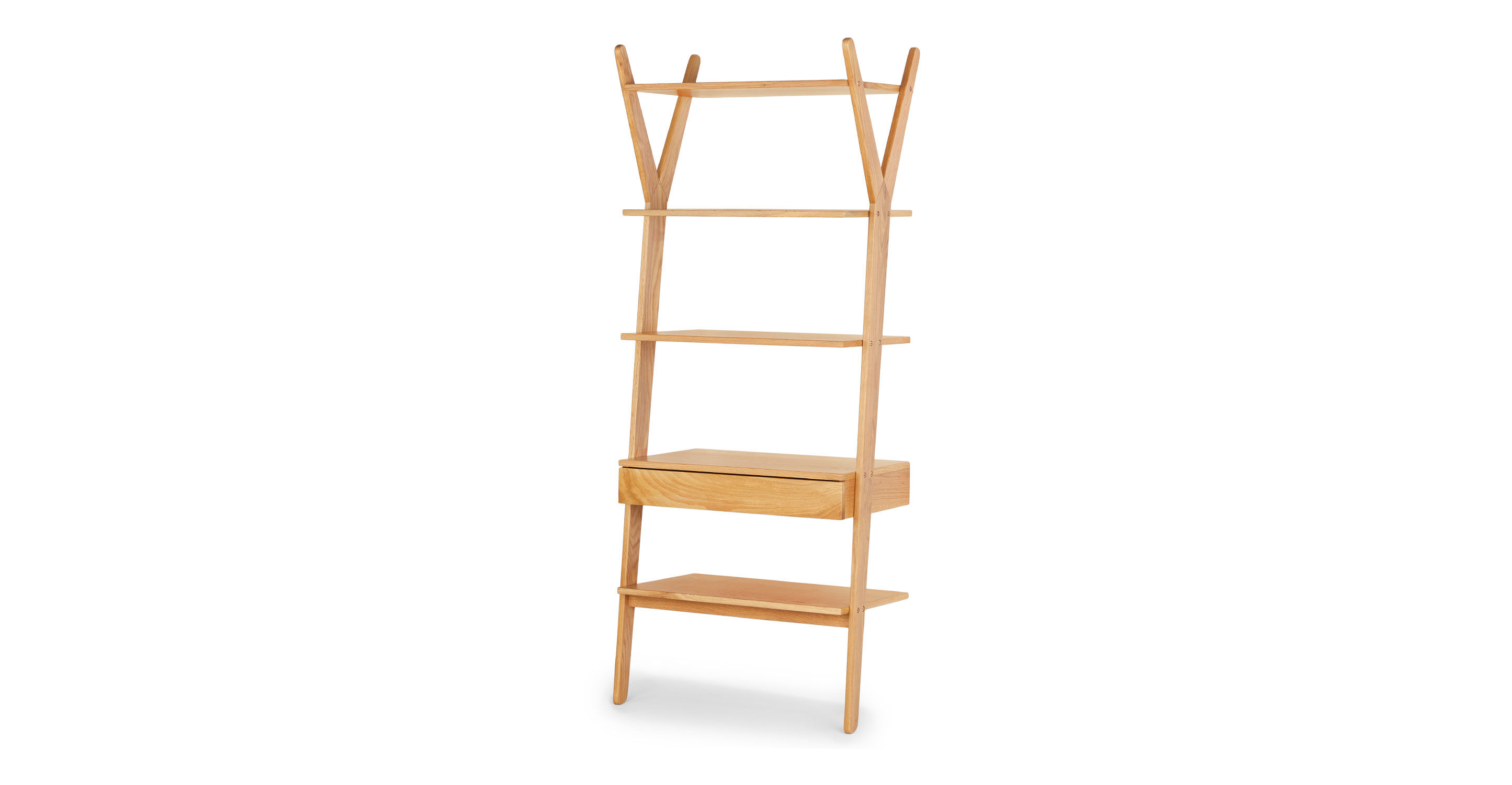 Lignum Oak Shelving Unit thumbnail 5