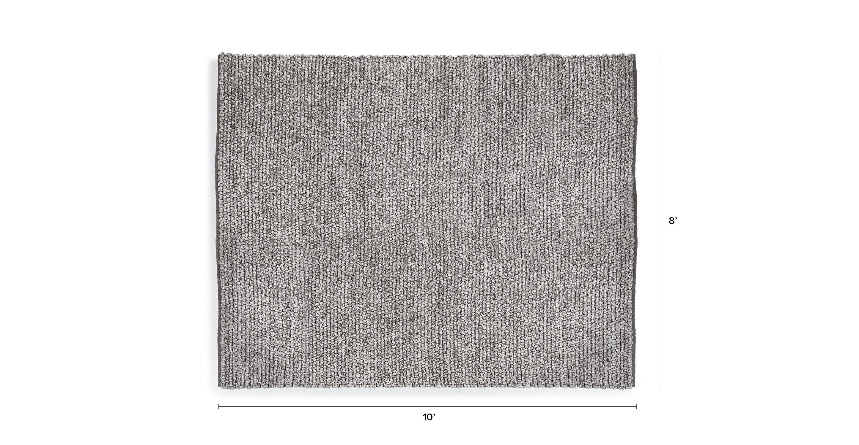 Hira Metal Gray Rug 8' x 10' thumbnail 5