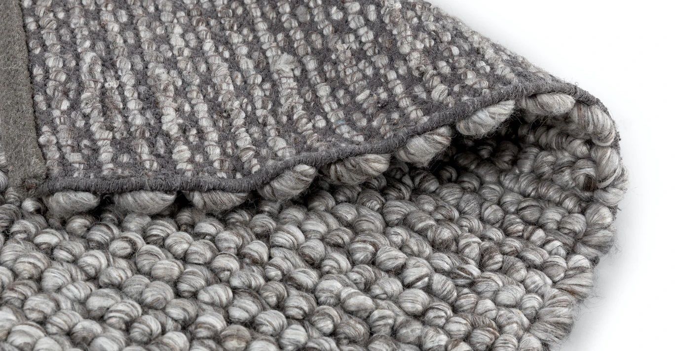 Hira Metal Gray Rug 5'x 8' thumbnail 5