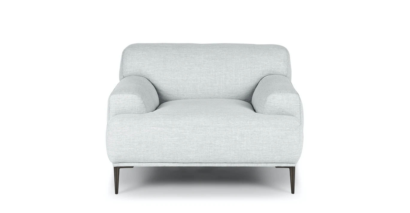 Abisko Mist Gray Lounge Chair thumbnail 3