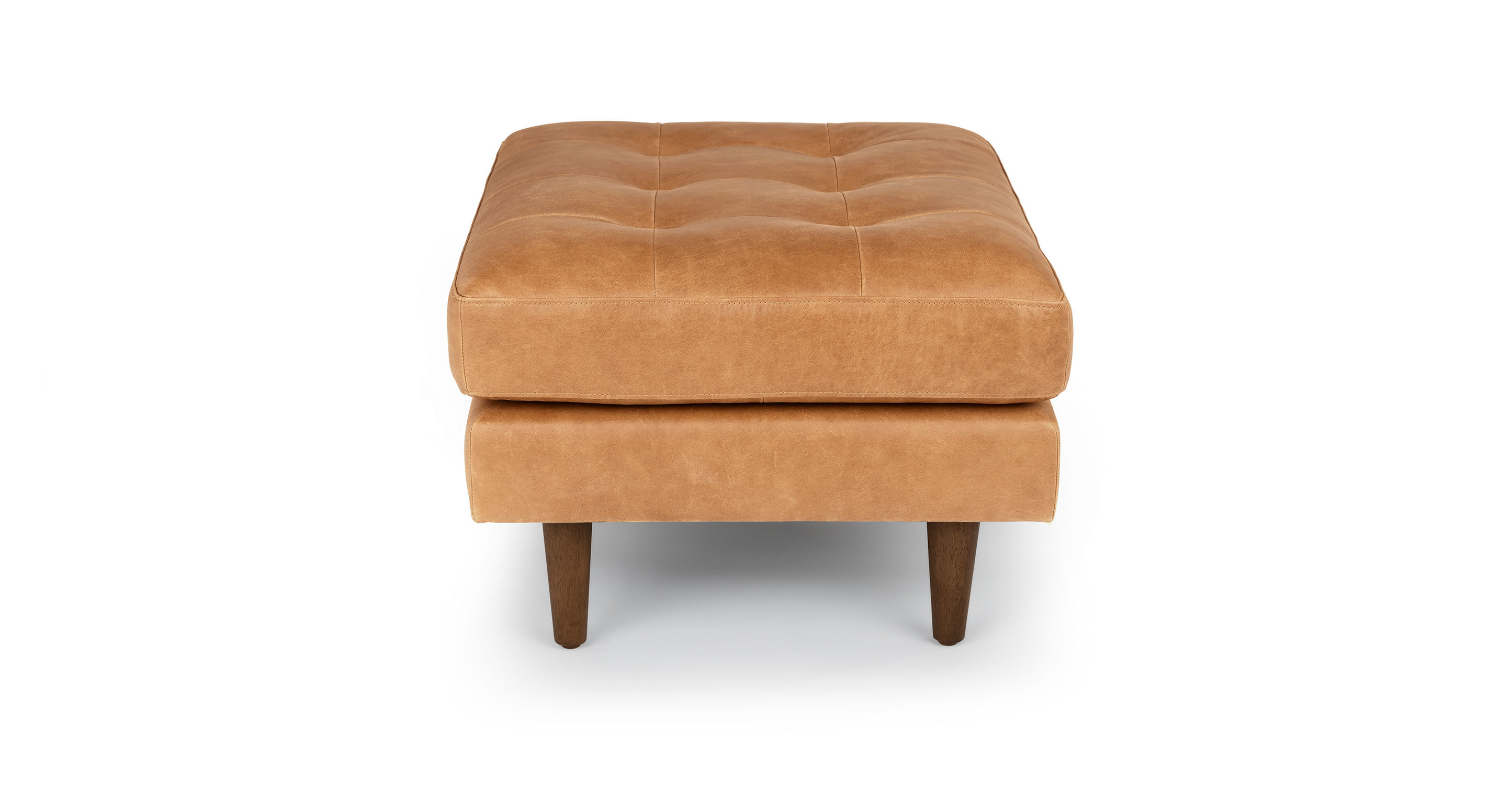 Sven Charme Tan Ottoman thumbnail 4