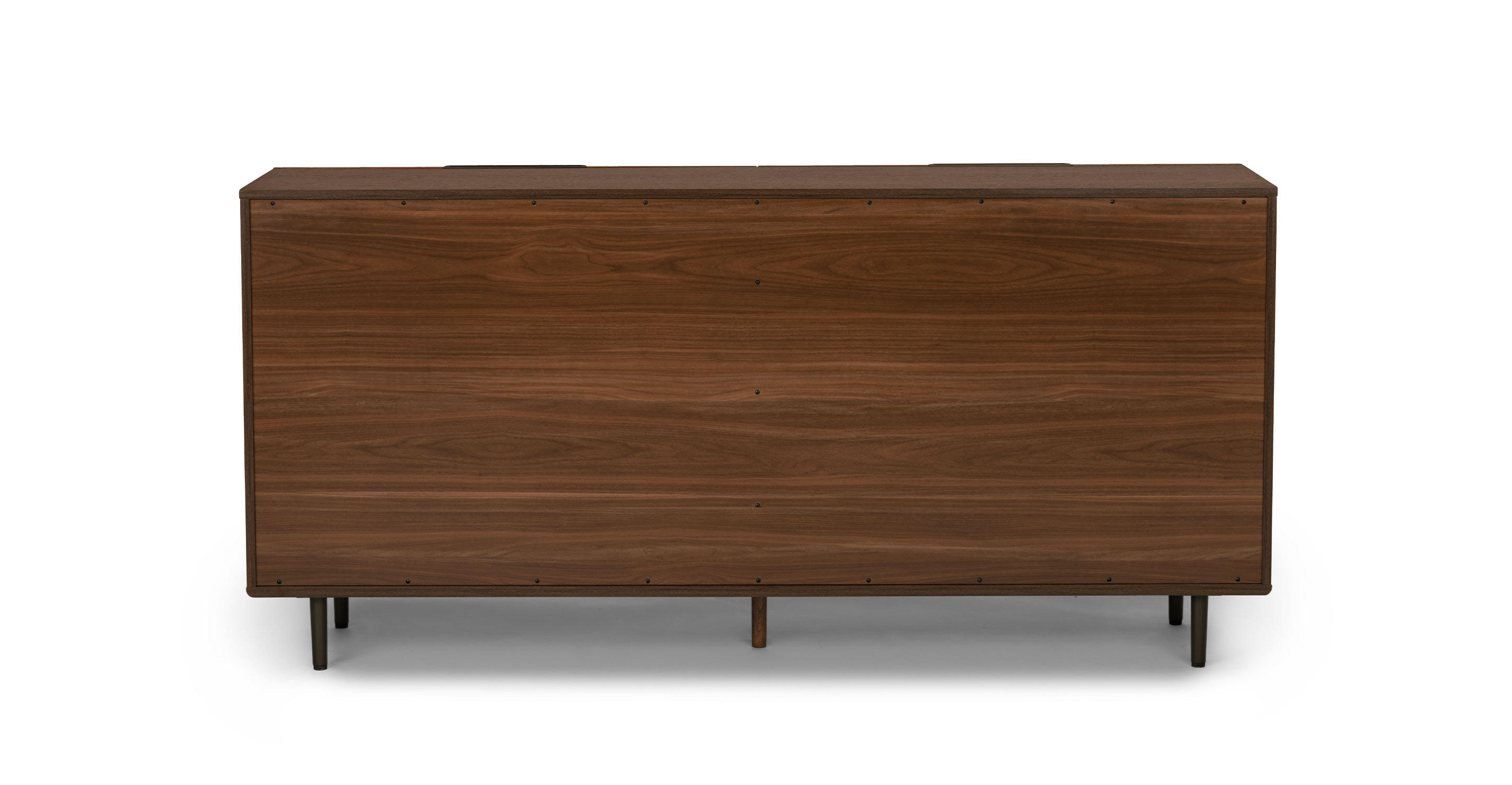Nera Walnut 6 Drawer Double Dresser thumbnail 6