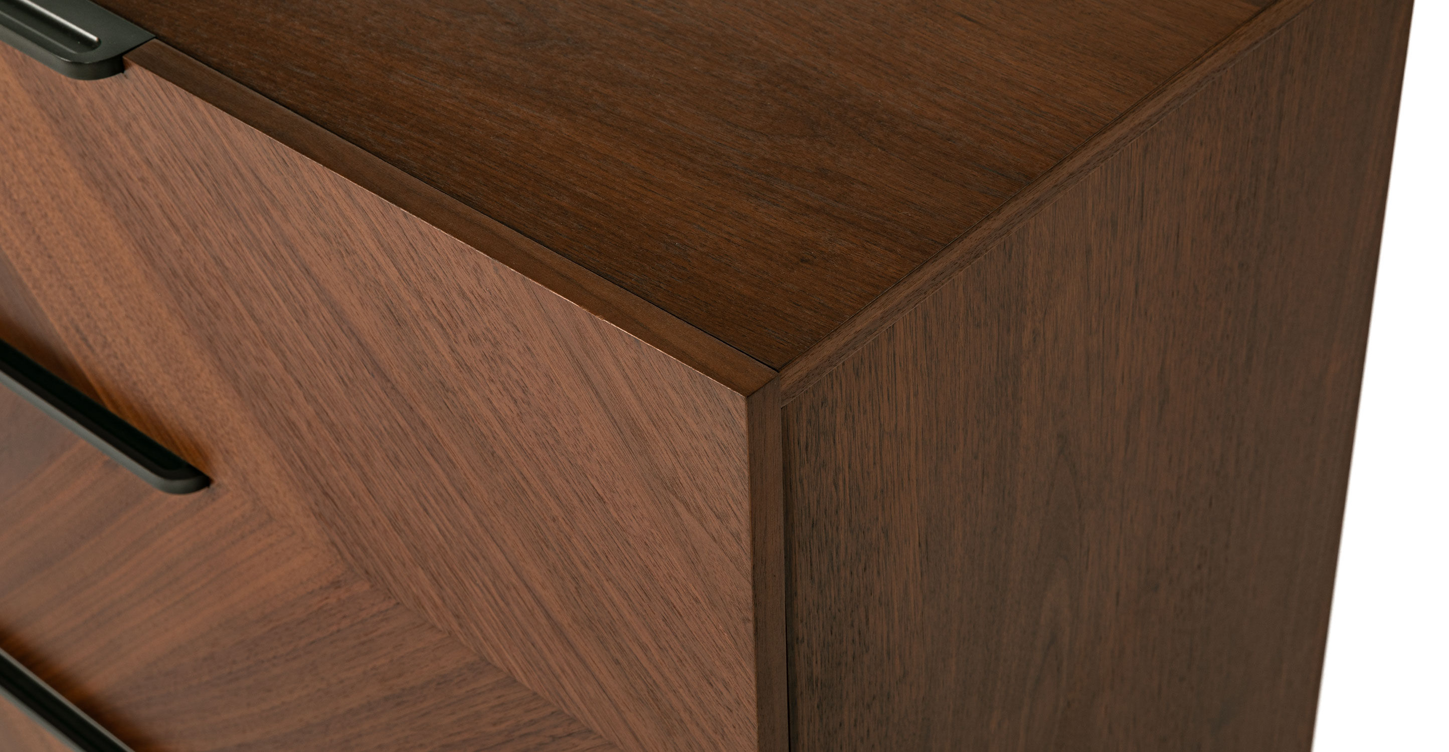 Nera Walnut 6 Drawer Double Dresser thumbnail 10