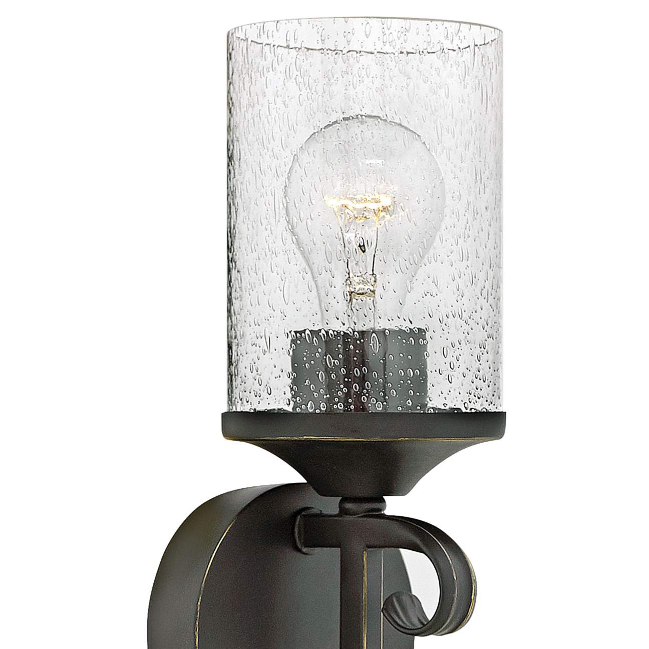 Hinkley Casa High Olde Black Wall Sconce thumbnail 3