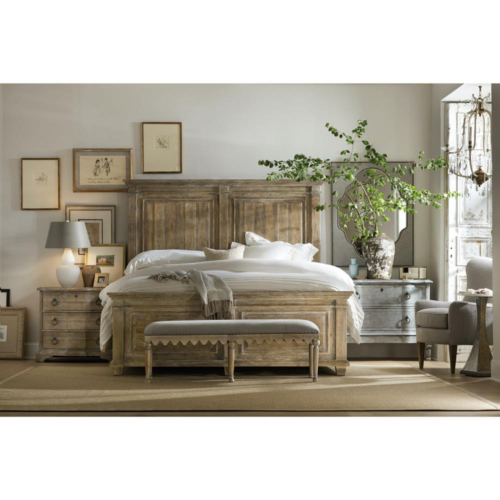 Sara French Country Bedroom Bench thumbnail 2
