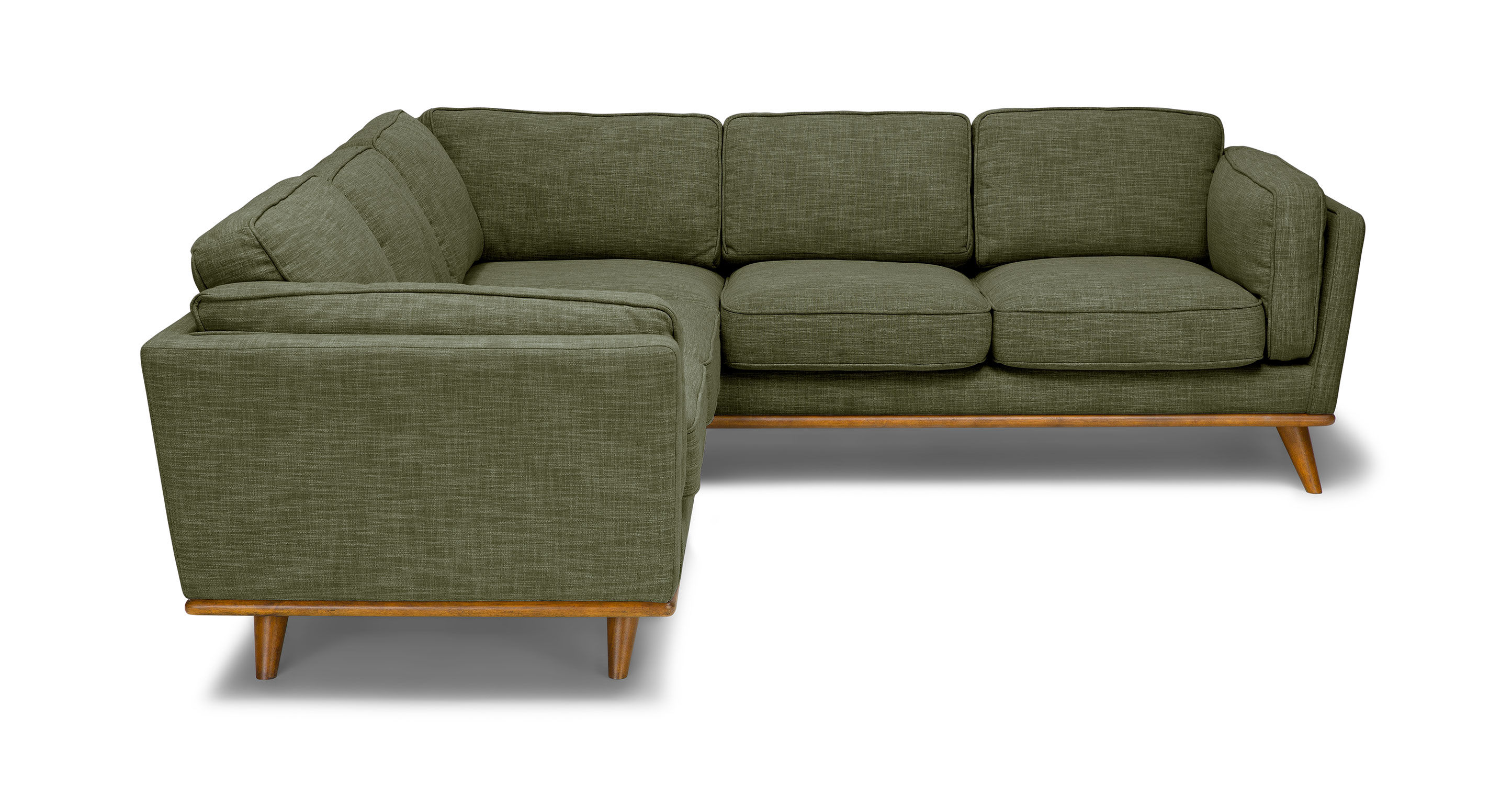 Timber Olio Green Corner Sectional thumbnail 3