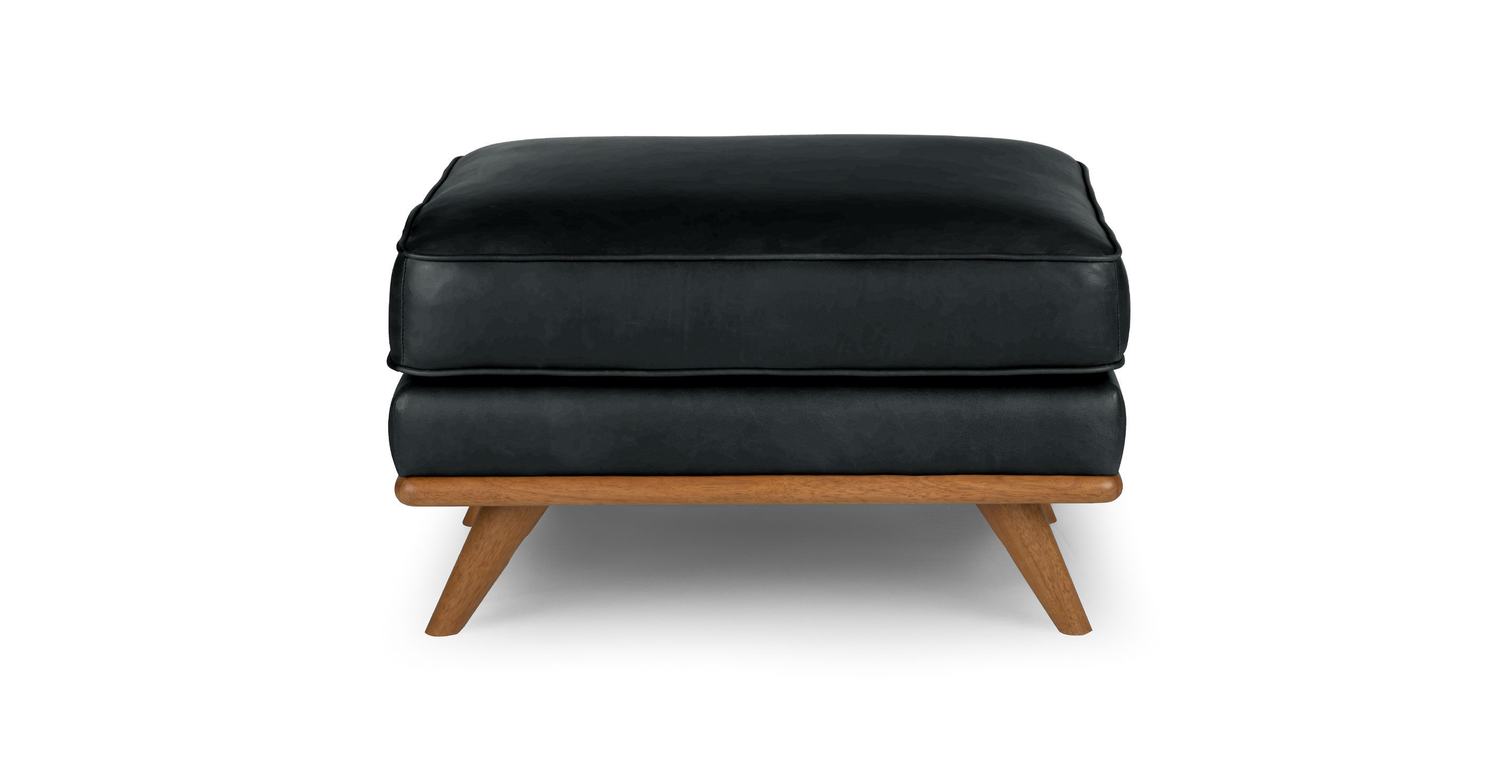 Timber Charme Black Ottoma thumbnail 3