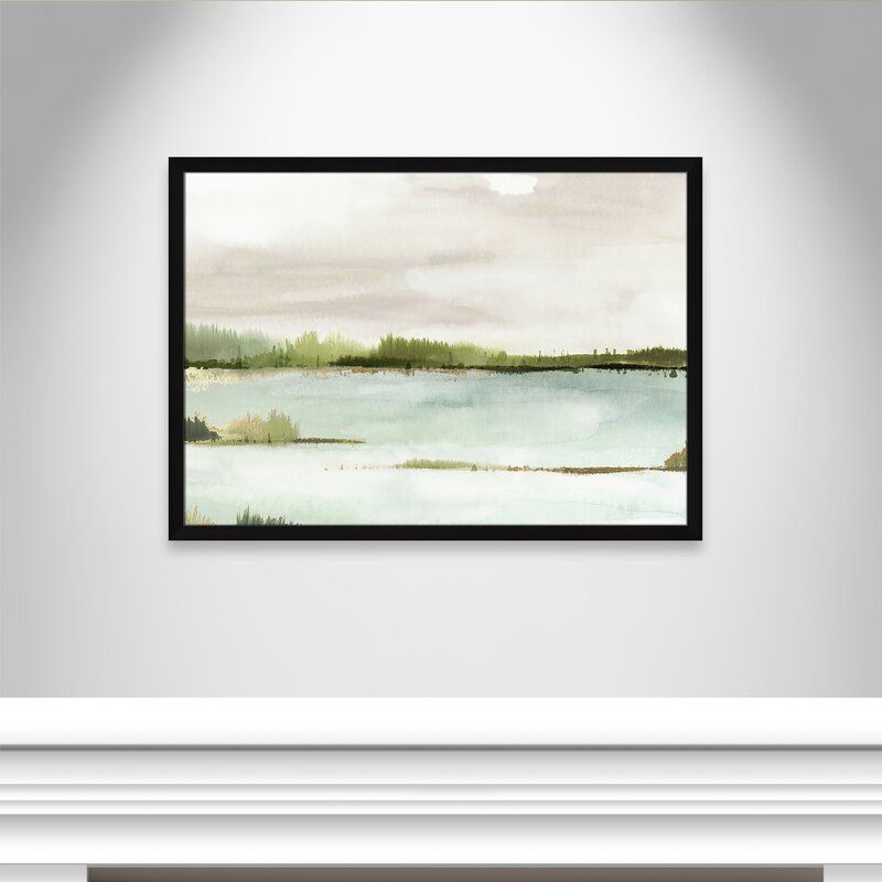 Silent Lake With Frame thumbnail 2