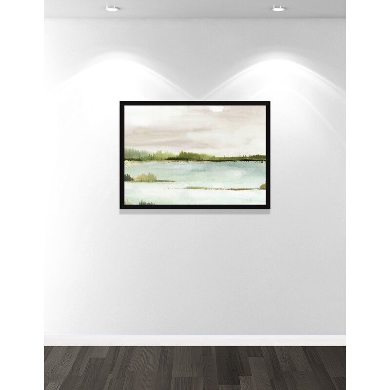 Silent Lake With Frame thumbnail 3