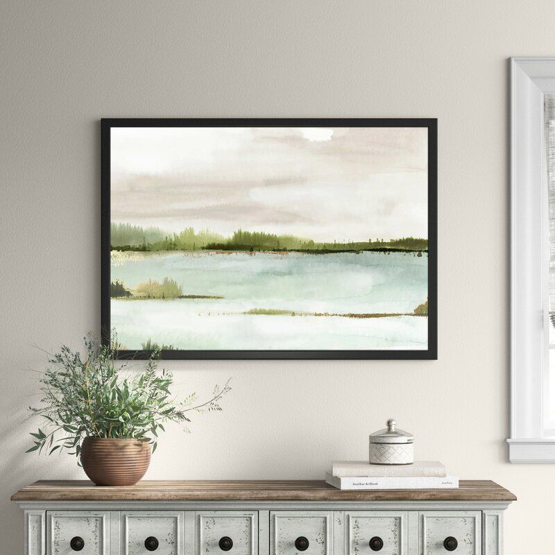 Silent Lake With Frame thumbnail 4