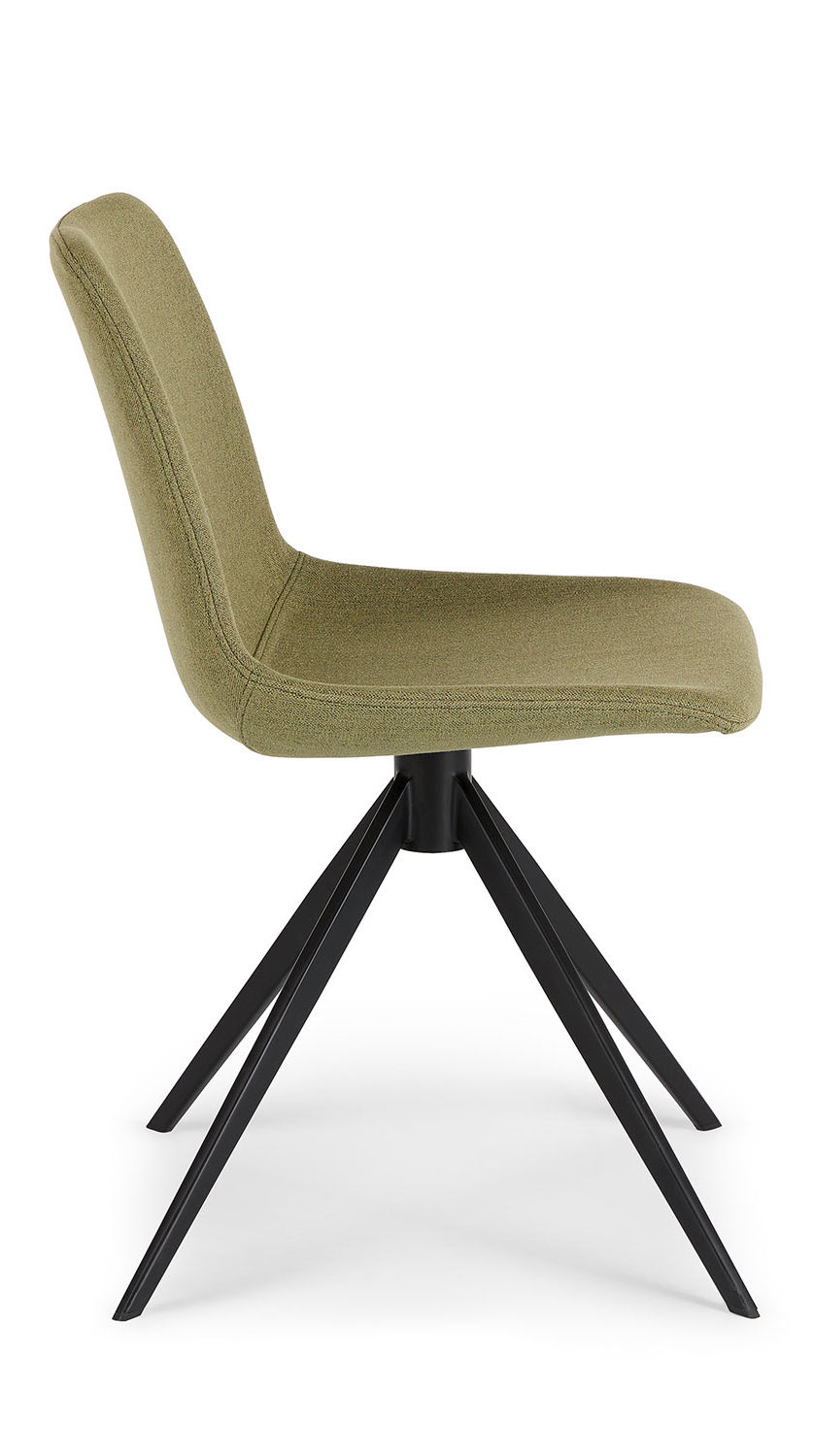 Wilsta Eden Green Swivel Chair thumbnail 3