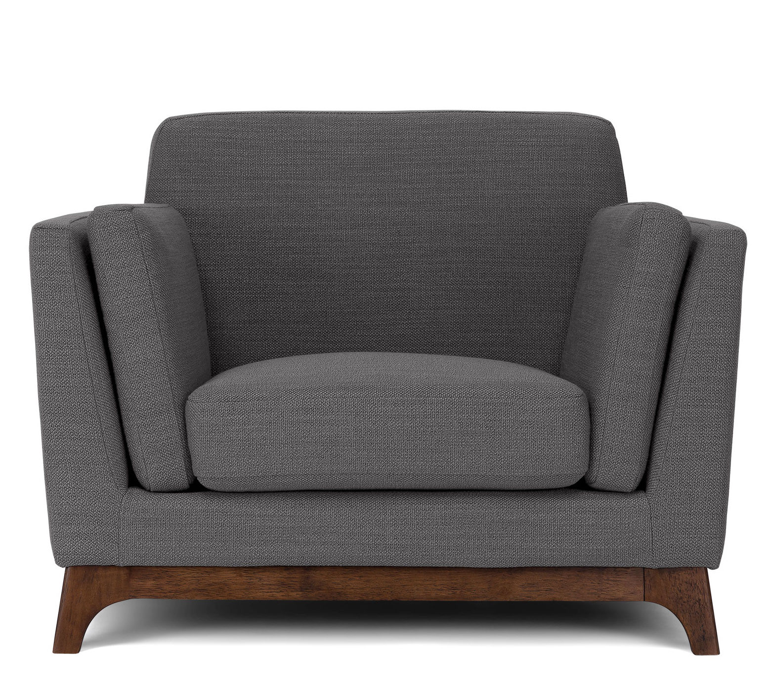 Ceni Pyrite Gray Armchair thumbnail 3