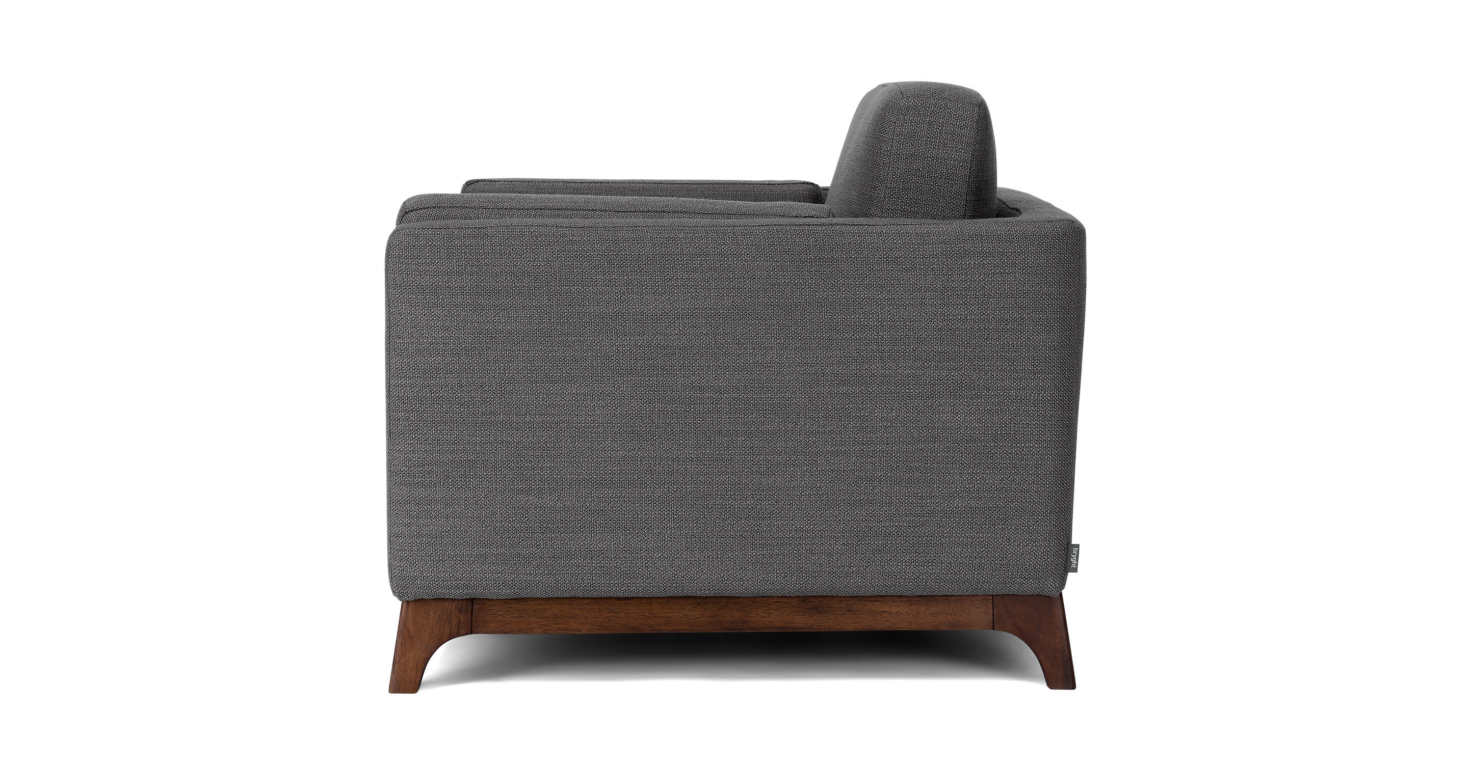 Ceni Pyrite Gray Armchair thumbnail 4