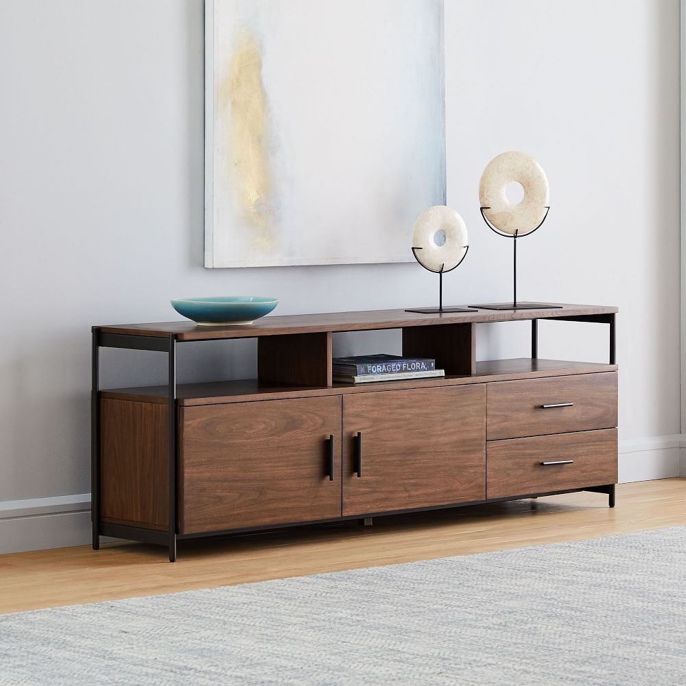 Foundry Media Console  69" Dark Walnut thumbnail 5