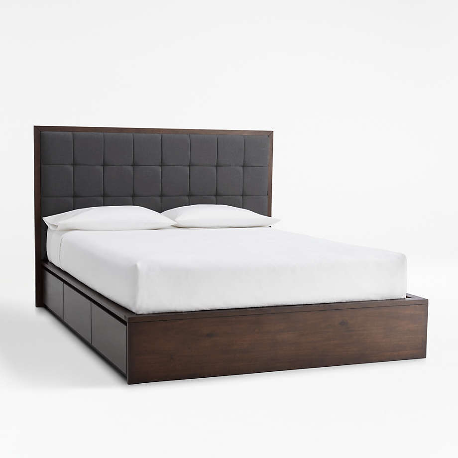 Hayden Smoke King Storage Bed thumbnail 4