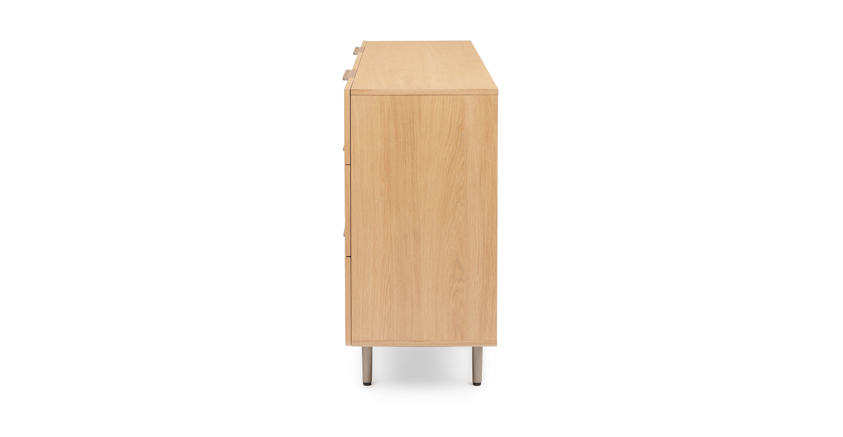 Nera Oak 6 Drawer Double Dresser thumbnail 3