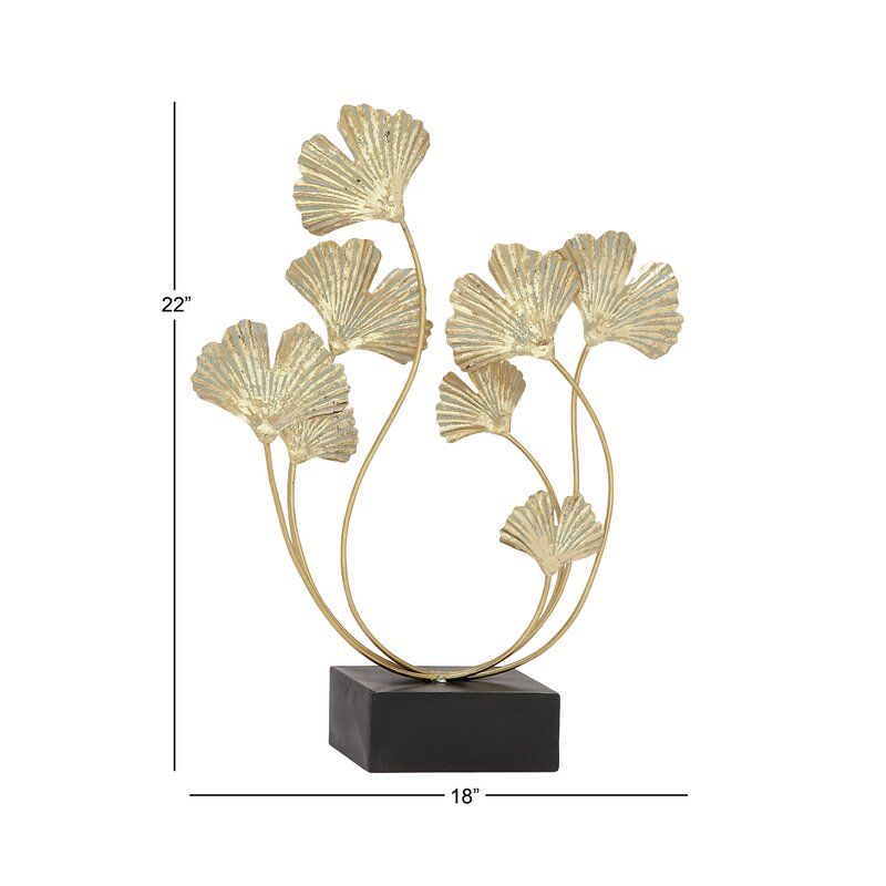 Ochlocknee Gingko Leaves Sculpture thumbnail 4