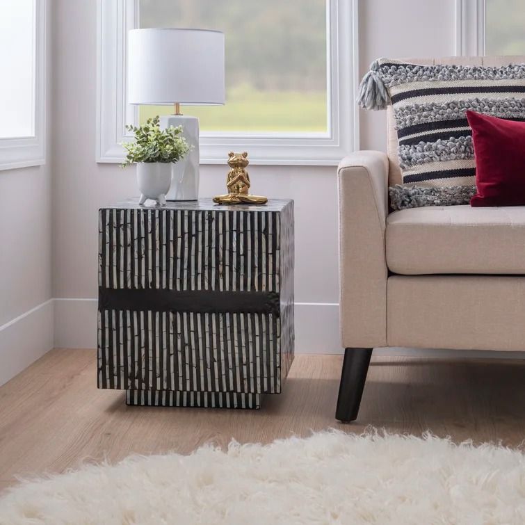 Castello Block End Table thumbnail 2