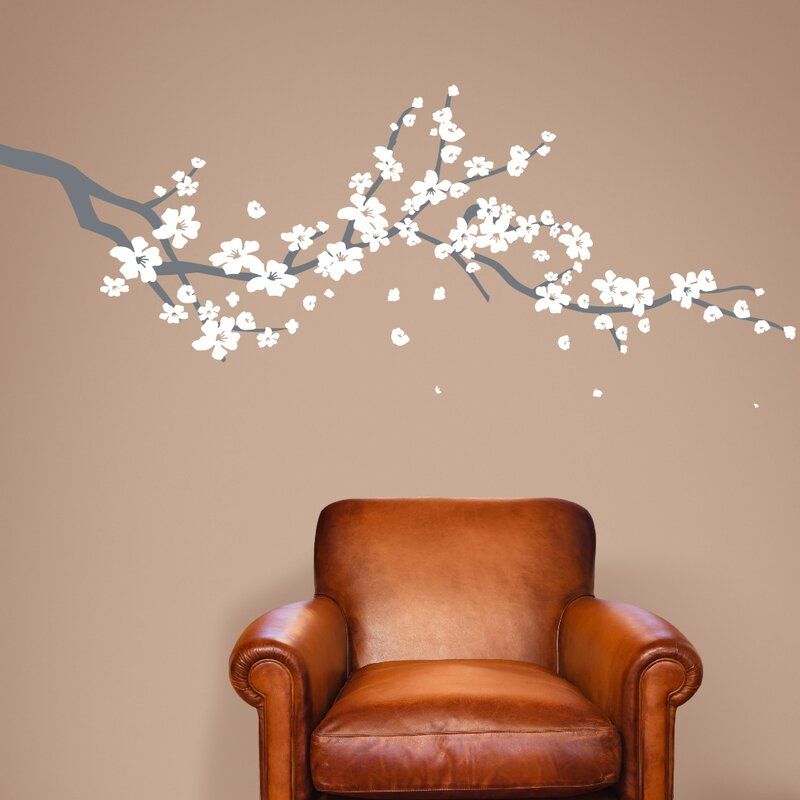 Cherry Blossom Branch Wall Decal thumbnail 4