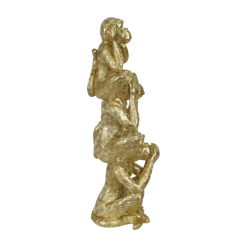 DeSoto Stacking Monkey Figurine thumbnail 2