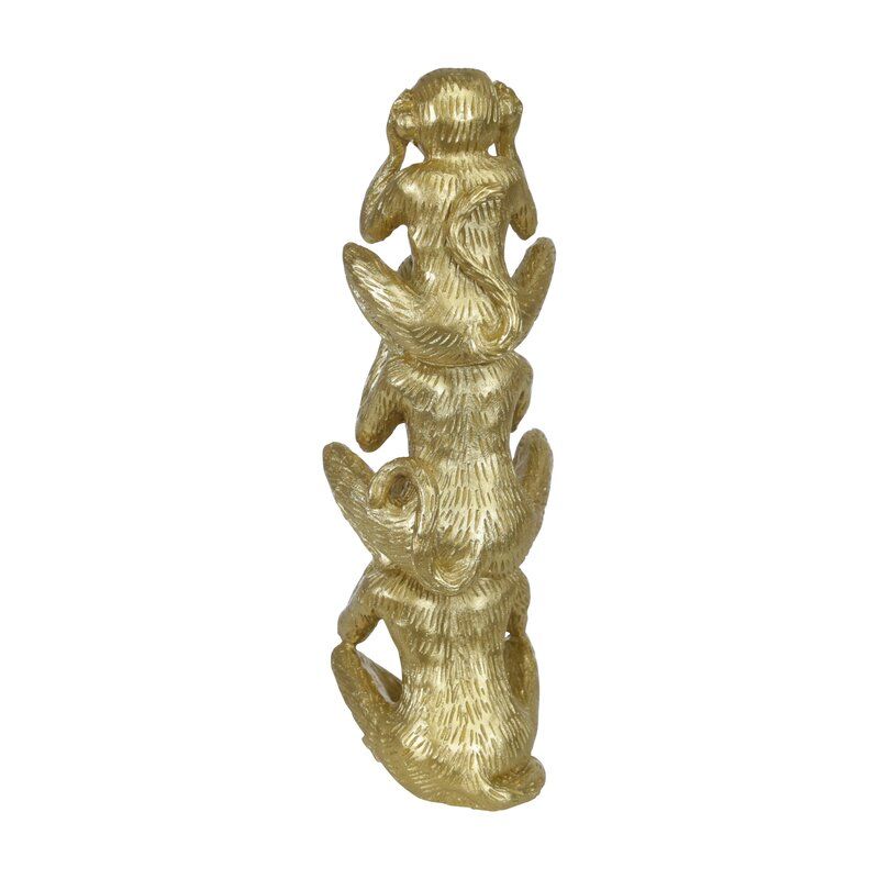 DeSoto Stacking Monkey Figurine thumbnail 4