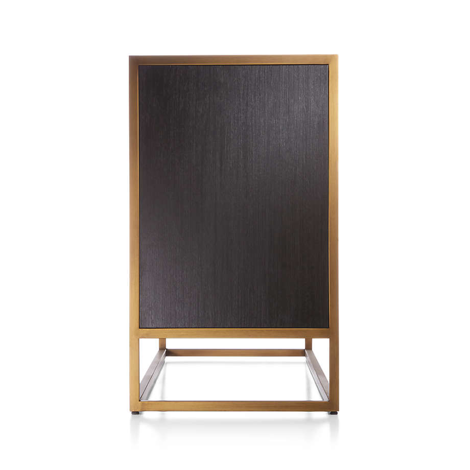Oxford Black 6 Drawer Dresser thumbnail 2