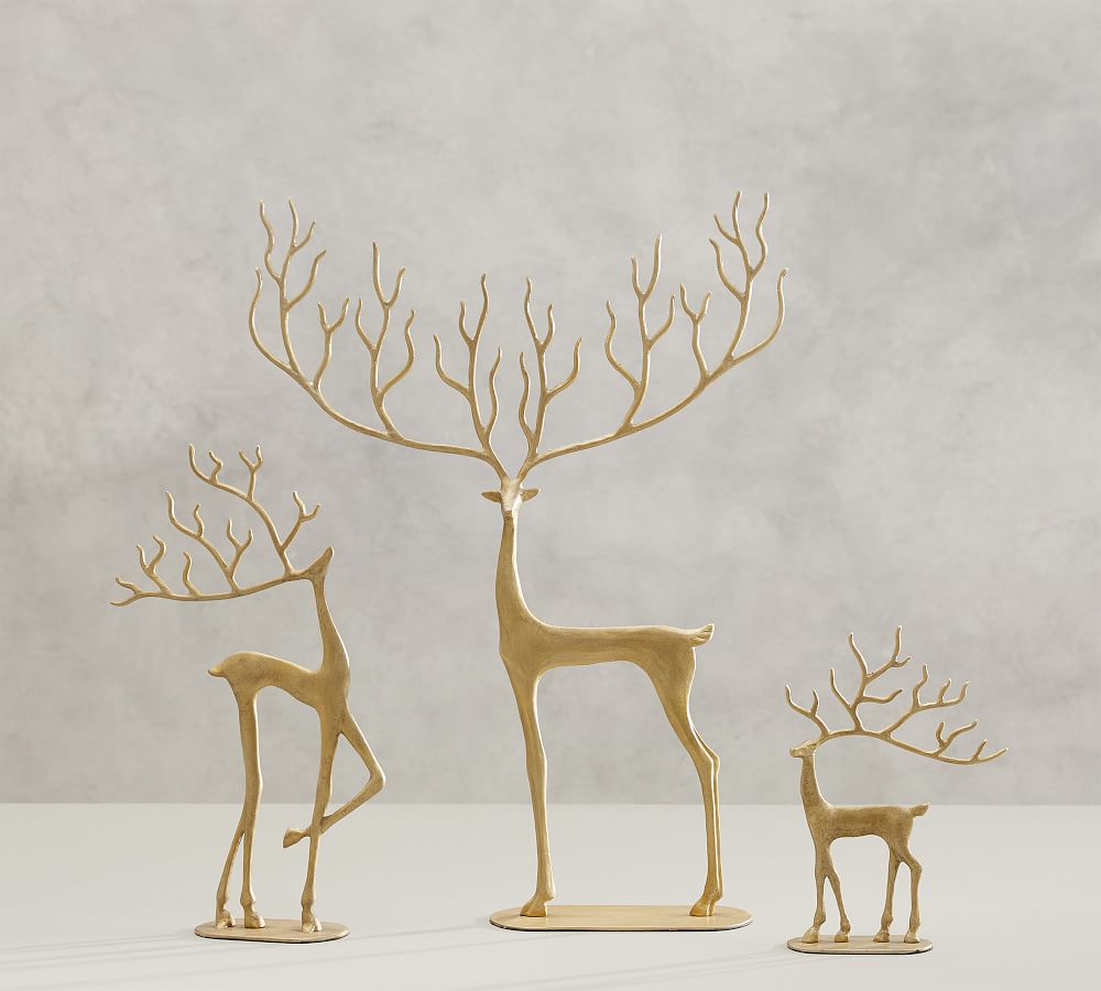 Brass Merry Reindeer-Small thumbnail 3